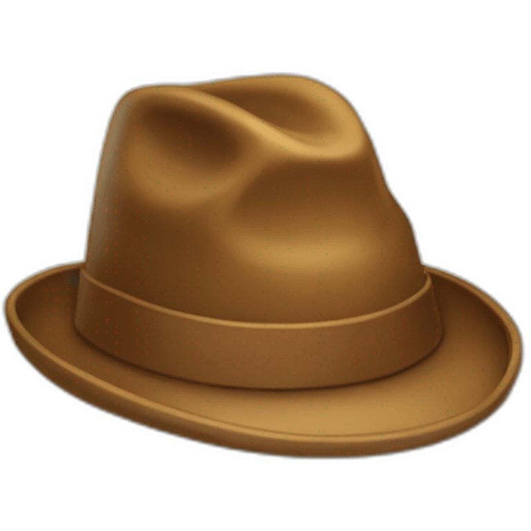 Chapeau avec des cacahouètes emoji