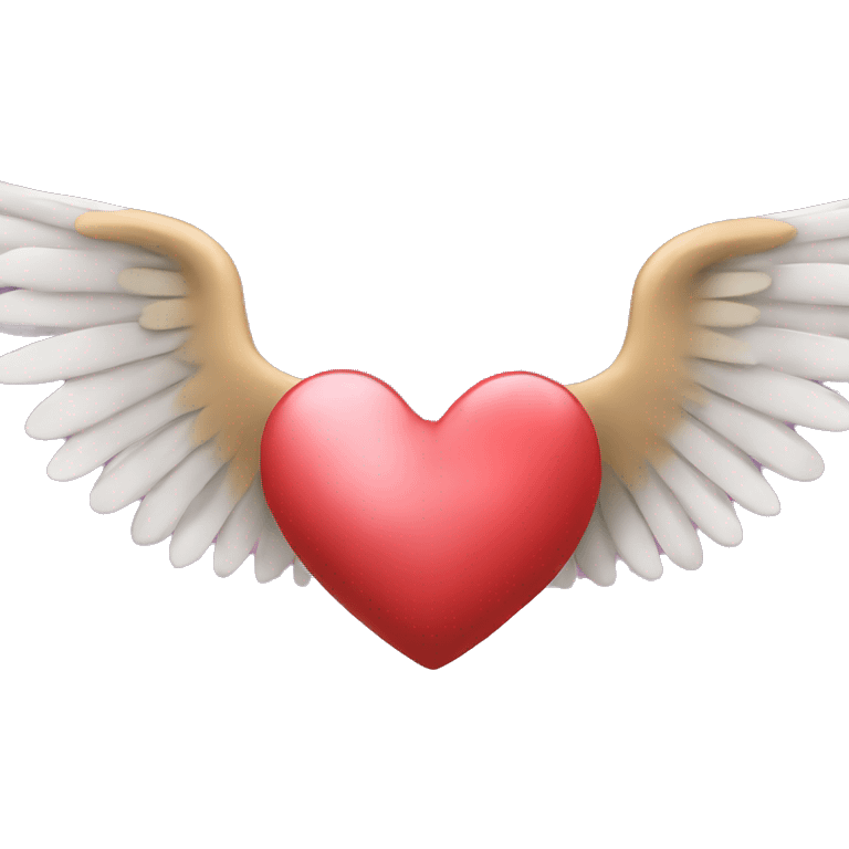 Heart with wings emoji