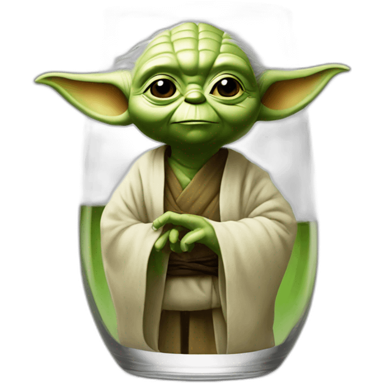 Yoda verre de bière emoji