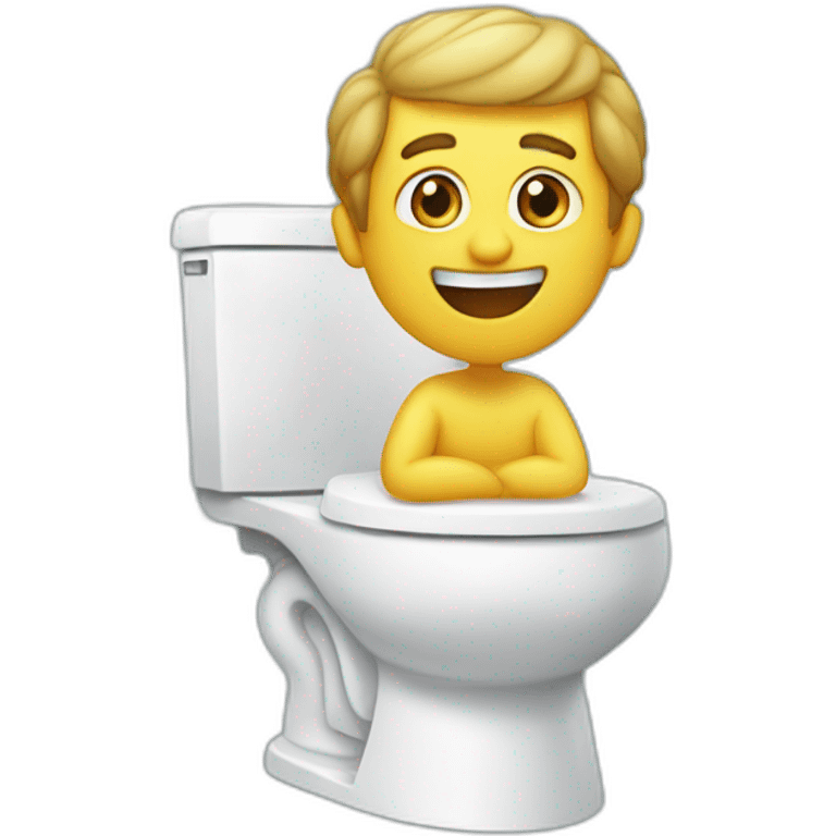 juan carlos I sitting on a toilet emoji