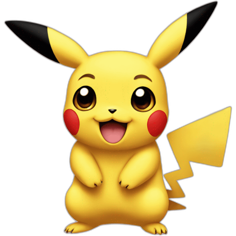 Pikachu stitch emoji