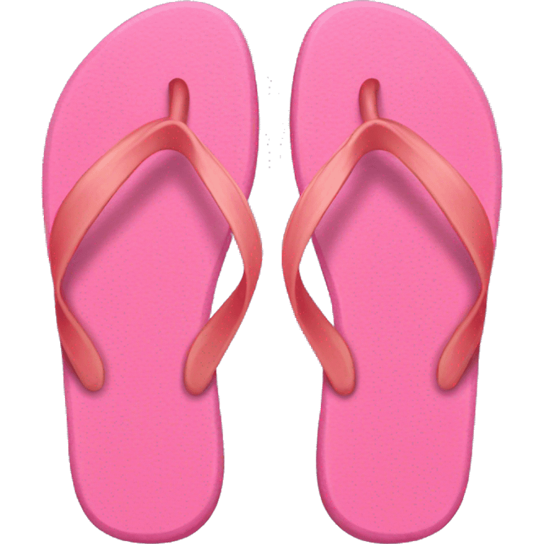 Pink flip flops emoji