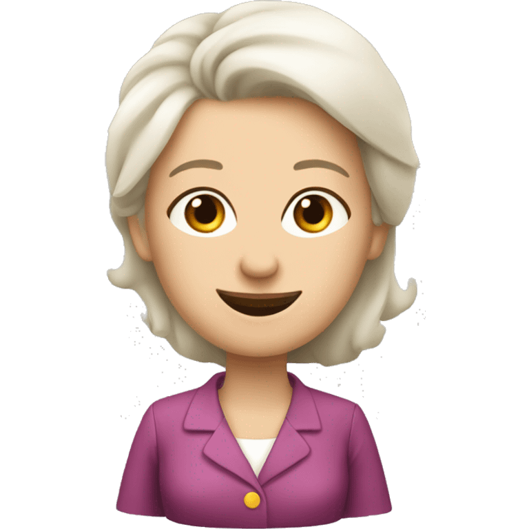 Frau die im Flugzeug sitzt ￼ emoji