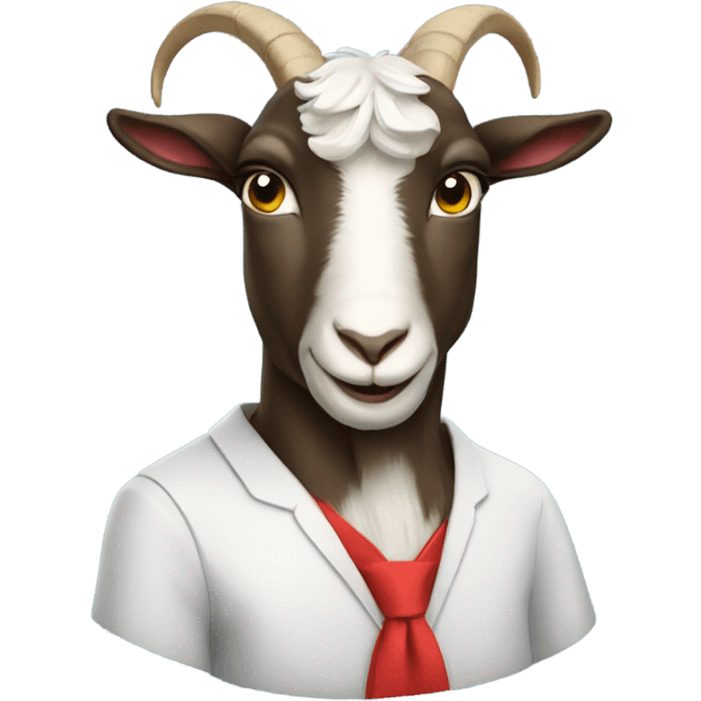 Teacher goat emoji