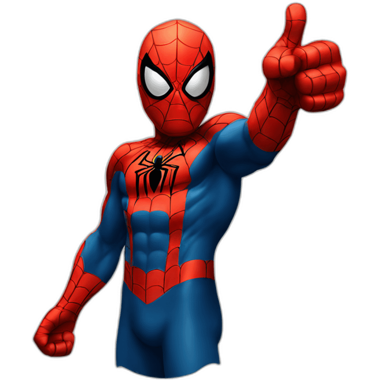 Spiderman thumbs up emoji