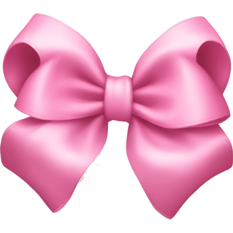 baby pink bow emoji