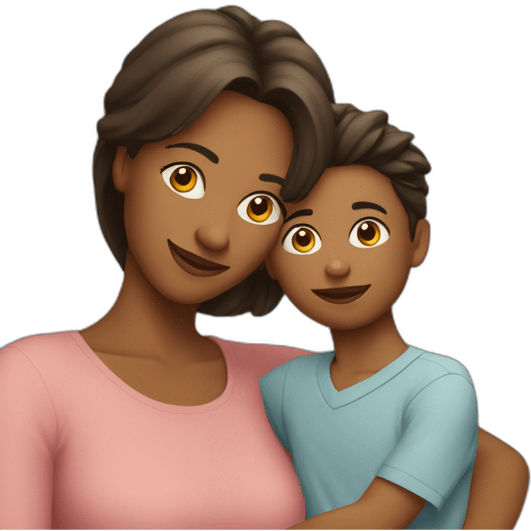 mother and son emoji