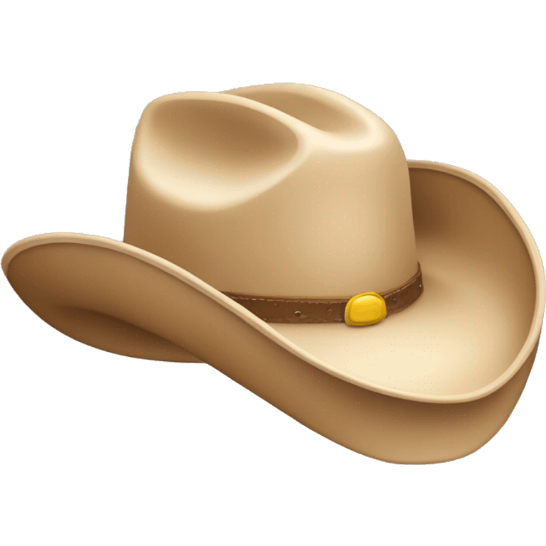 beige cowboy hat emoji