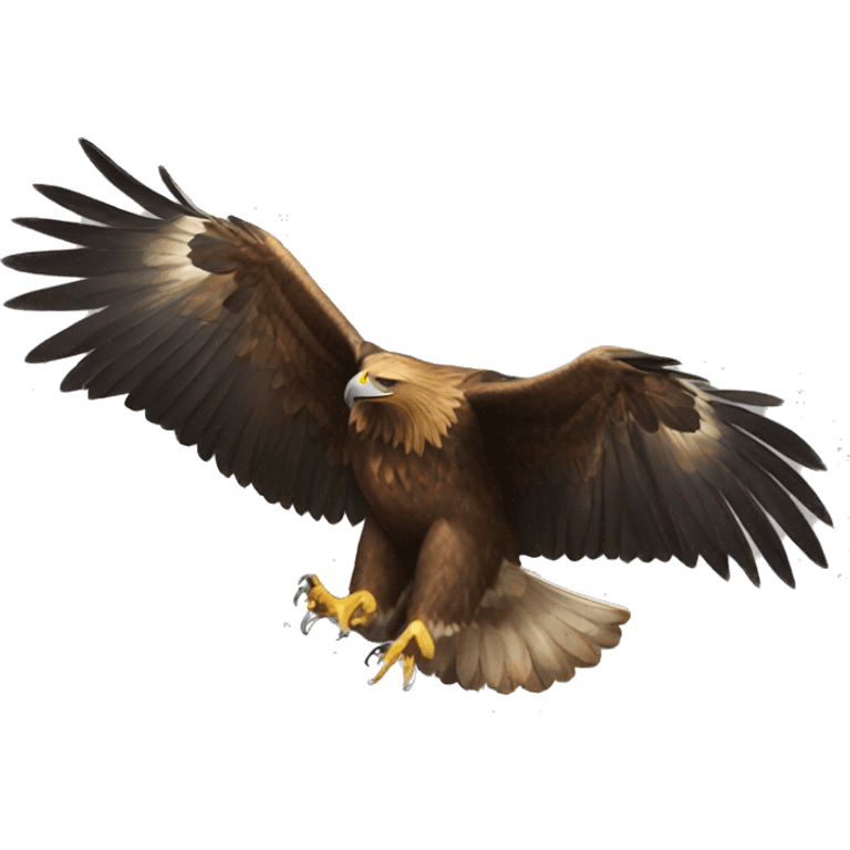 Golden eagle emoji