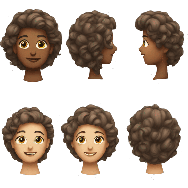 make hair bigger emoji