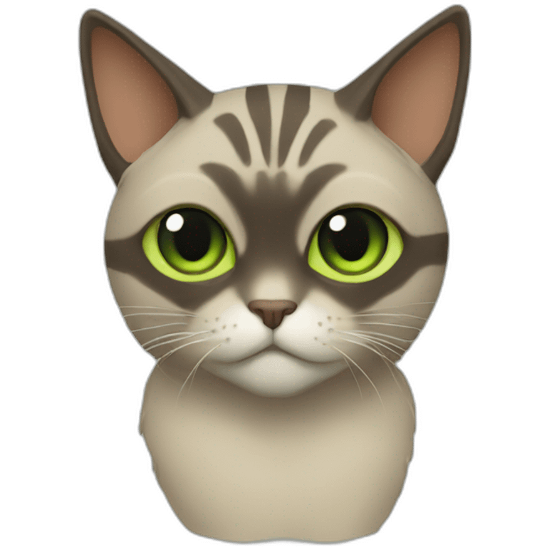 Cat yoda emoji