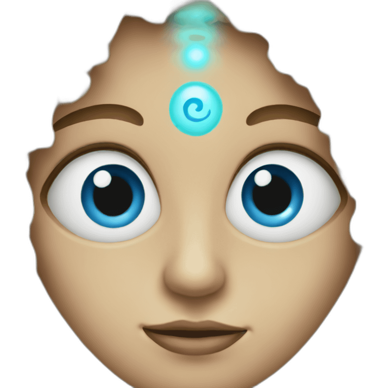 Third eye emoji