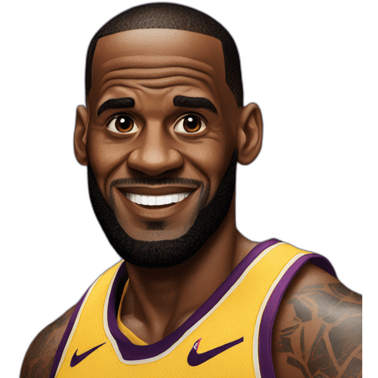 LeBron James emoji