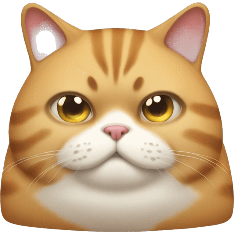 Very fat cat  emoji