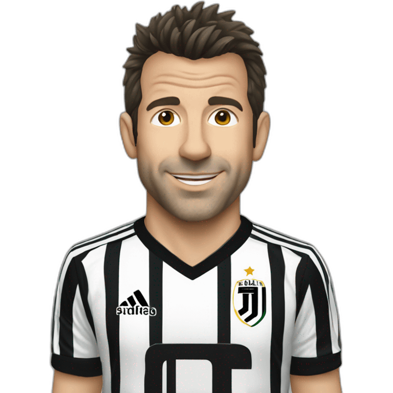 Del piero juventus emoji