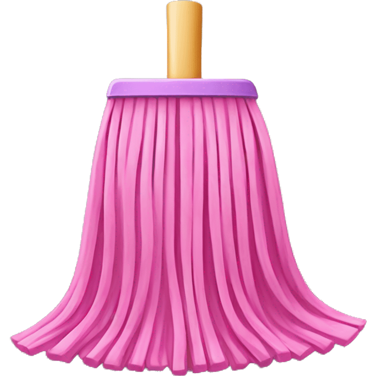 Pink Mop emoji