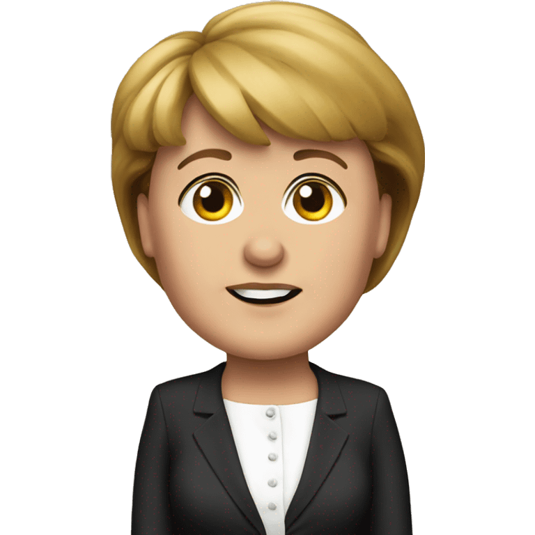 angela merkel emoji