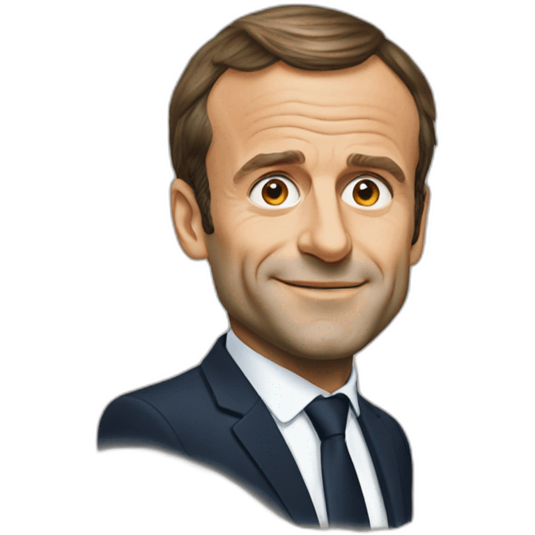 book by Emmanuel Macron emoji