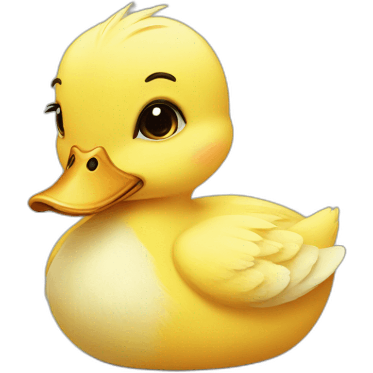 sad duckling emoji