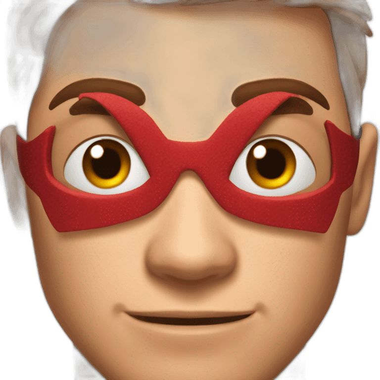 Spider-Man face emoji