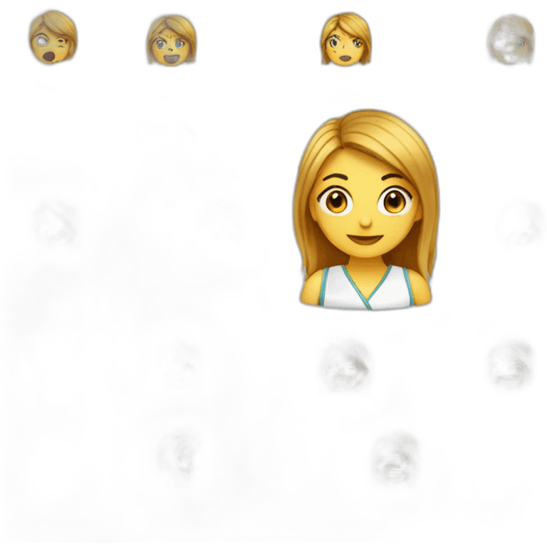 Mulher no computador com dinheiro emoji