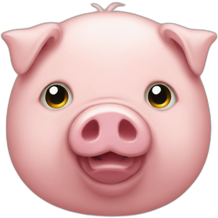 old-stuffed-animal-pig emoji