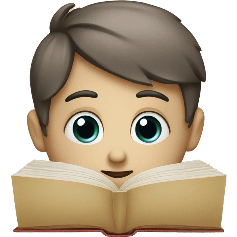 book and thinking face emoji