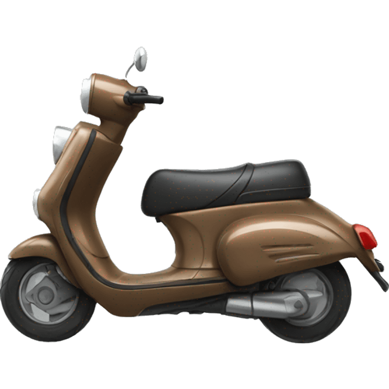 mole on the scooter emoji