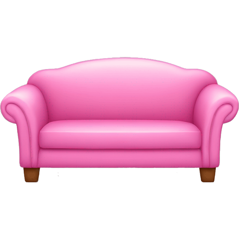 Pink couch emoji