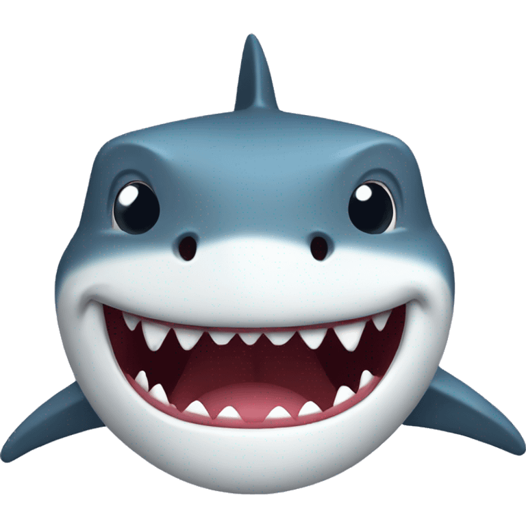 shark happy emoji