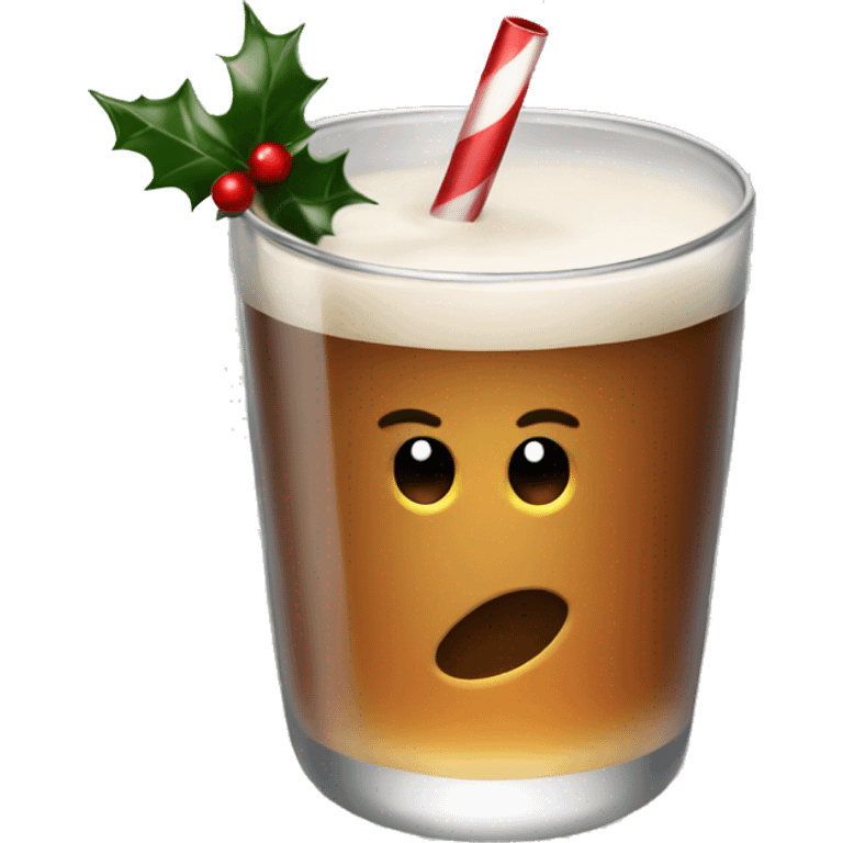 Christmas drink  emoji