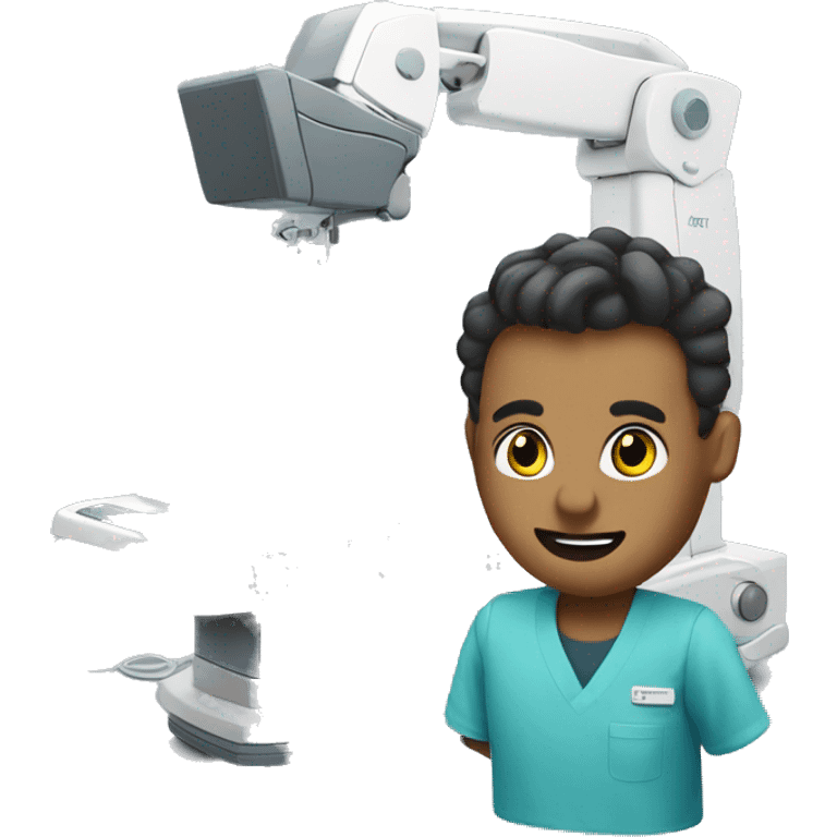 C-arm interventional radiology  emoji