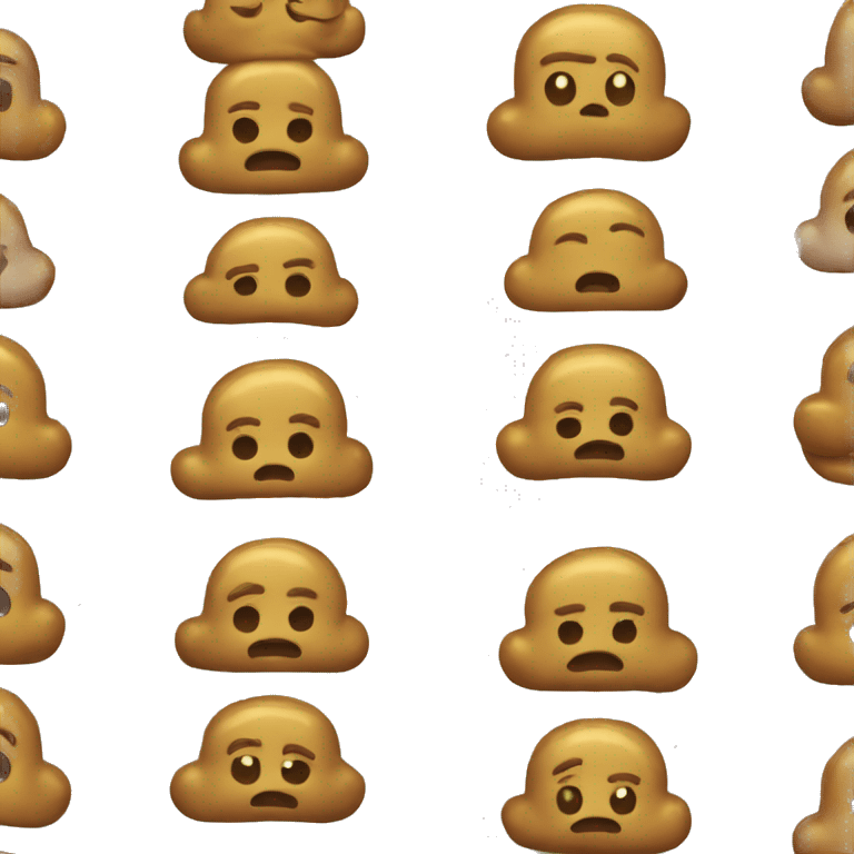 Golden poop emoji