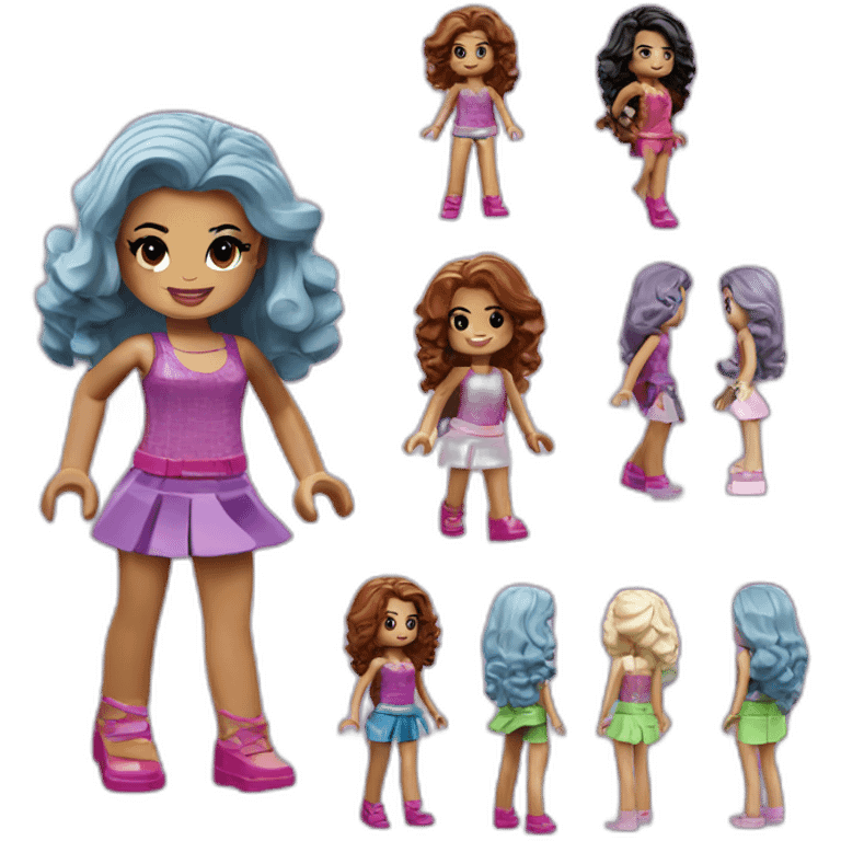 Lego Friends emoji