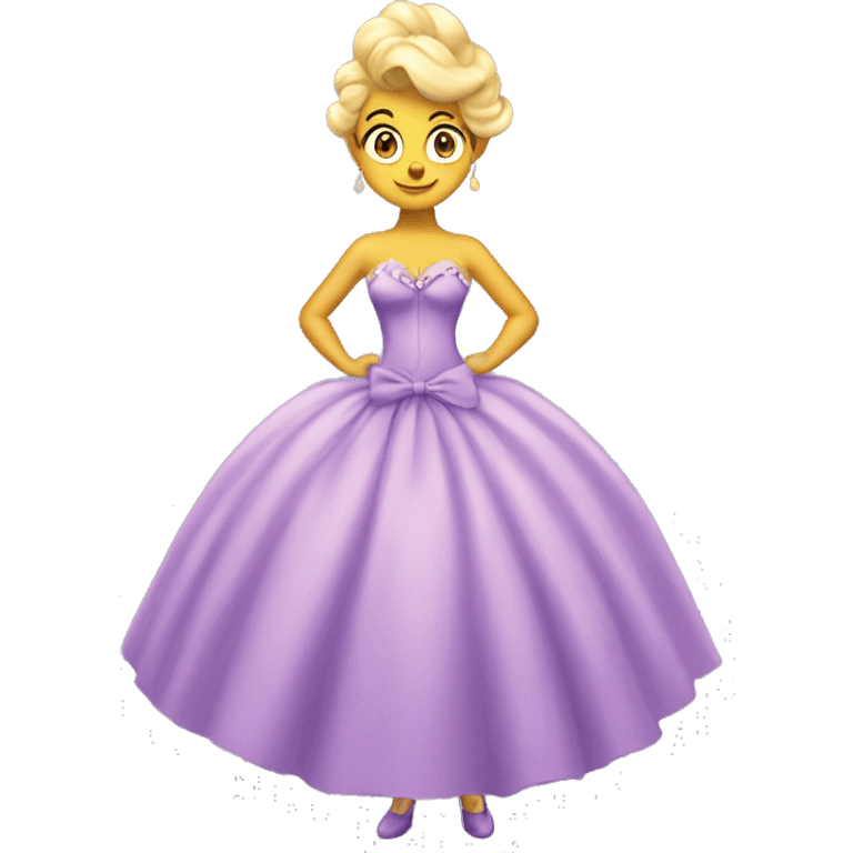 Galinda dress wicked movie only dress emoji