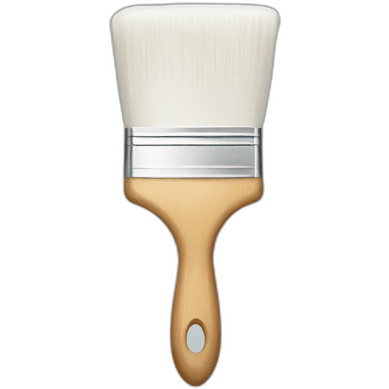 white paint brush emoji