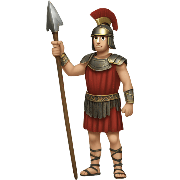 Roman spear emoji