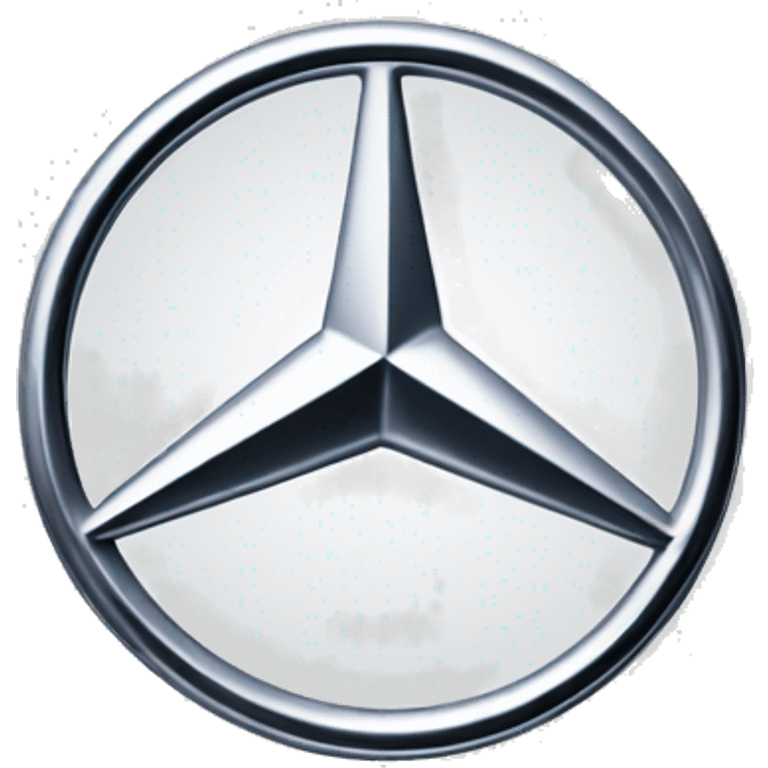 Mercedes benz logo emoji