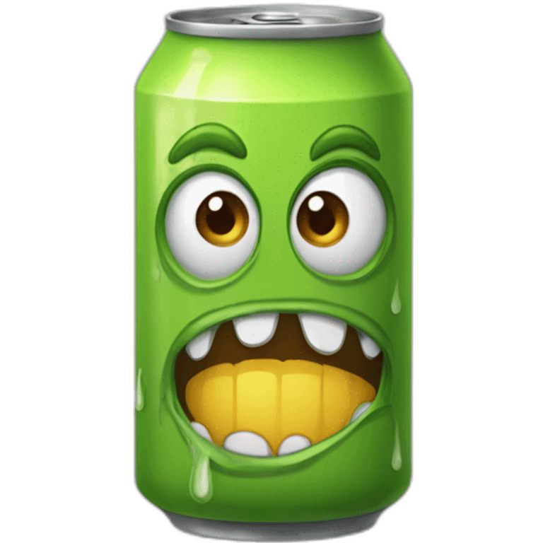 de la monster canette emoji