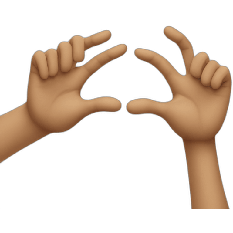 two hands one making the ok sign and the other putting a finger in the hole emoji