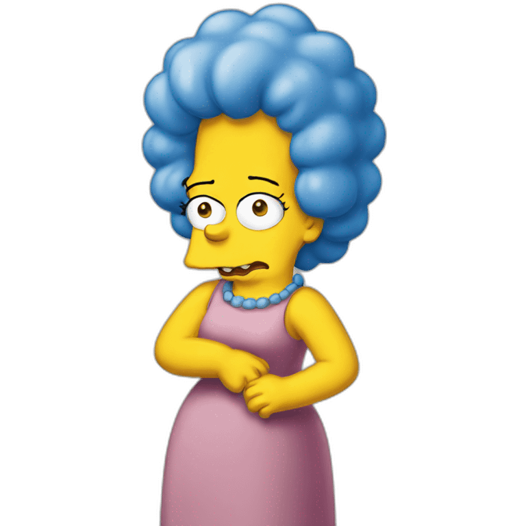 Marge simpsons emoji