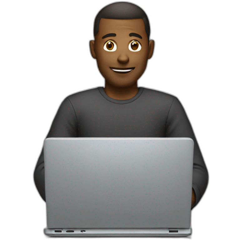 man with a laptop emoji