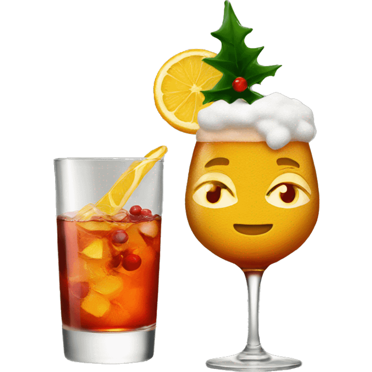 Christmas Spritz emoji