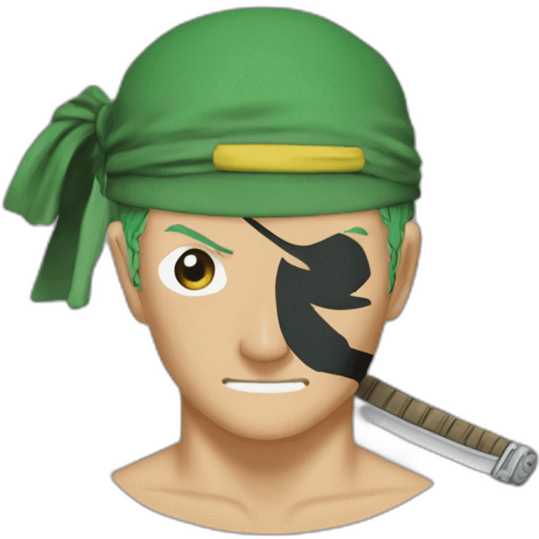 Roronoa Zoro one piece emoji