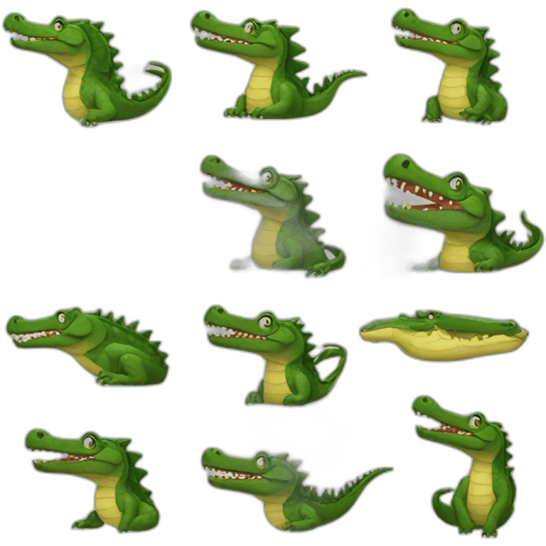 Crocodile-Dragon emoji