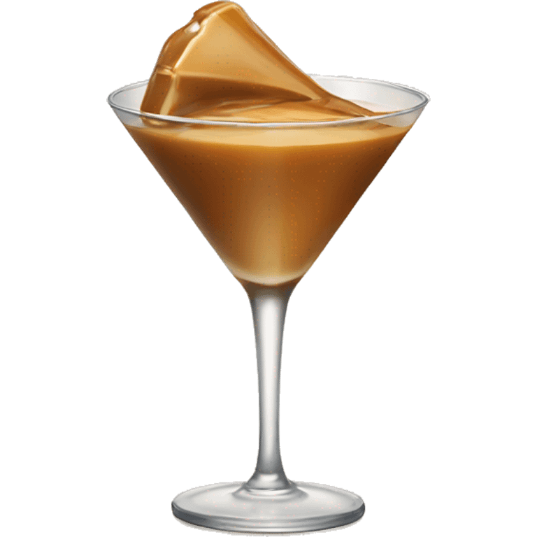 salted caramel martini emoji