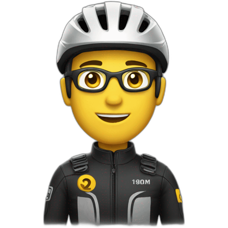 gravel-biker emoji