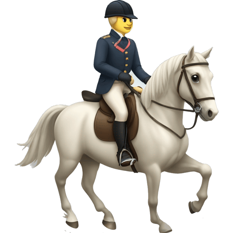 English horse riding emoji