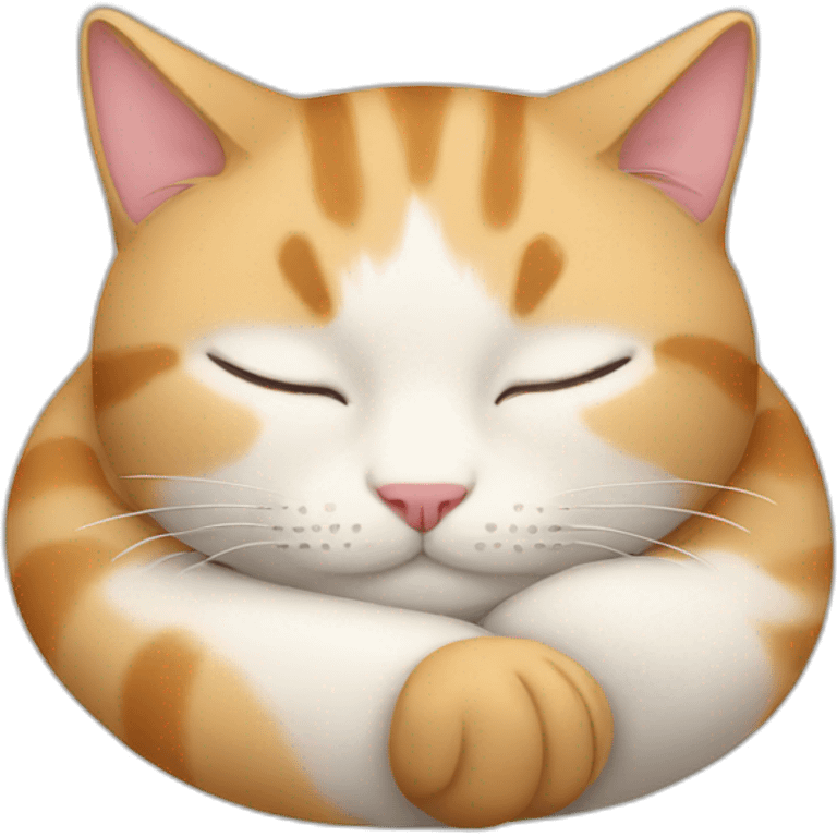 sleeping cat emoji