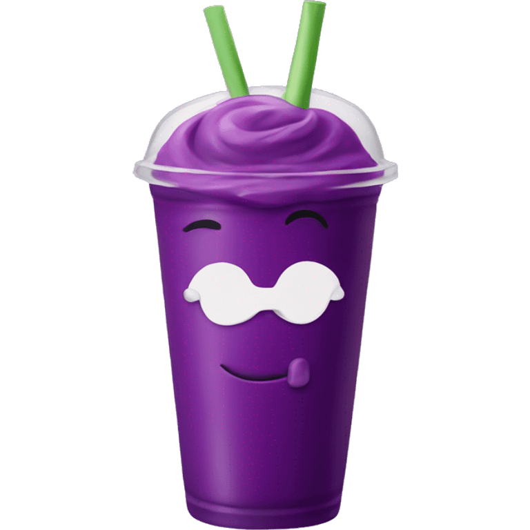 purple smoothie  emoji